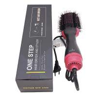 Hot Selling Home Use Electric Hair Comb One Step Hair Dryer Hot Air Electric Hair Straightener Brush